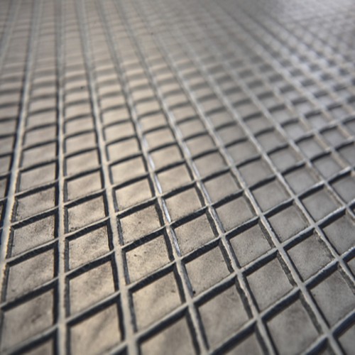 CHEQUERED STEEL PLATE (DIAMOND PATTERN)--